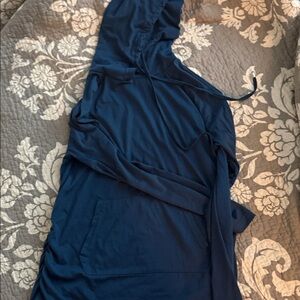 Navy Blue maternity Hooded sweater